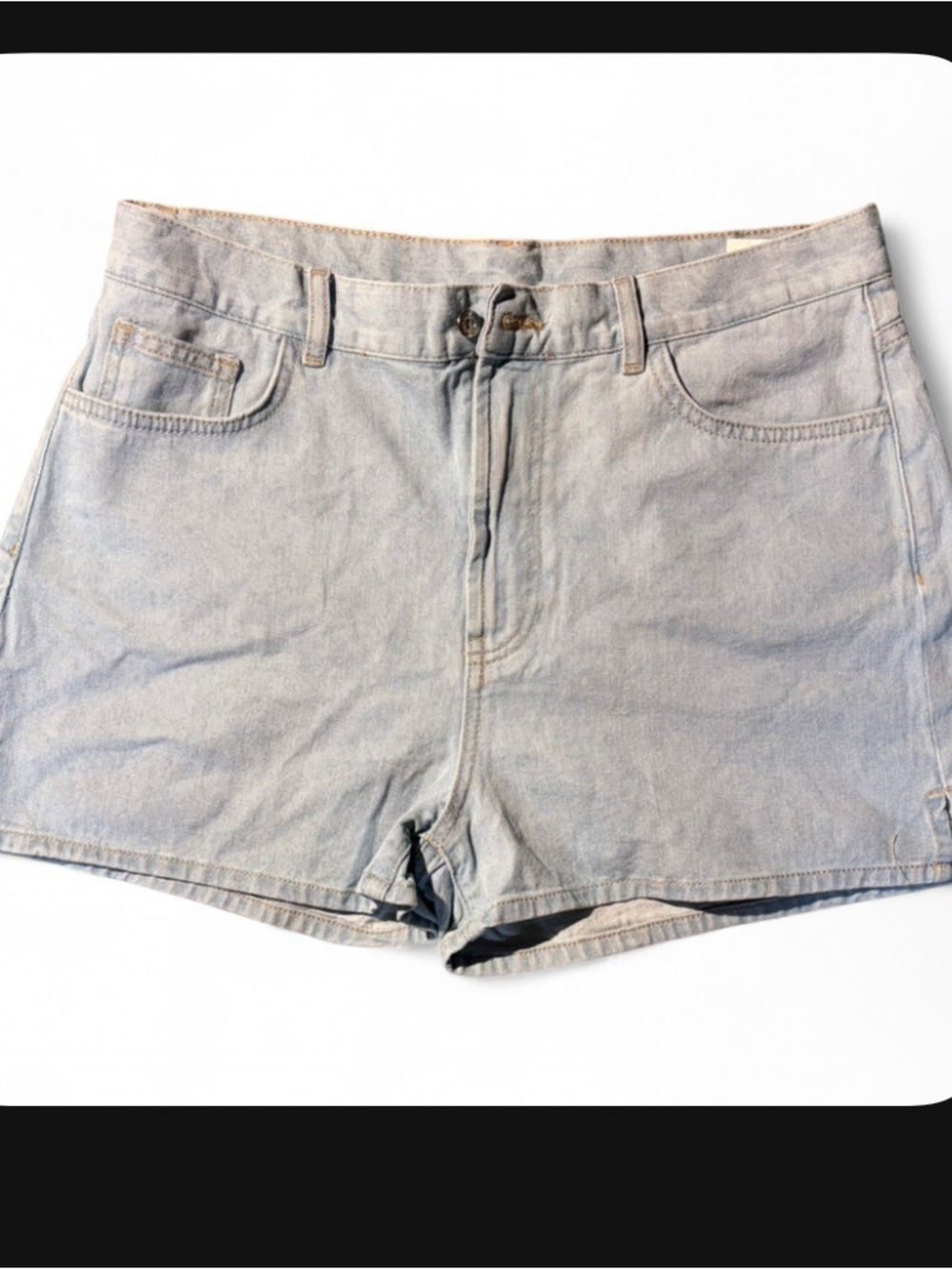 Seven Sisters Light Wash Denim Shorts Size 16/18 NWOT Y2K